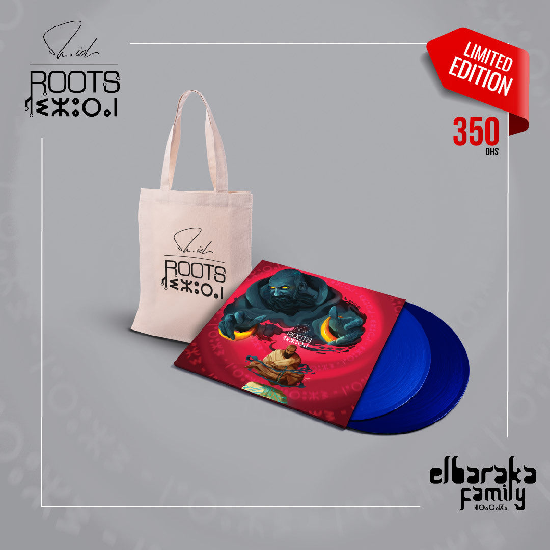 Pack Vinyl + Sac  Mr ID Roots